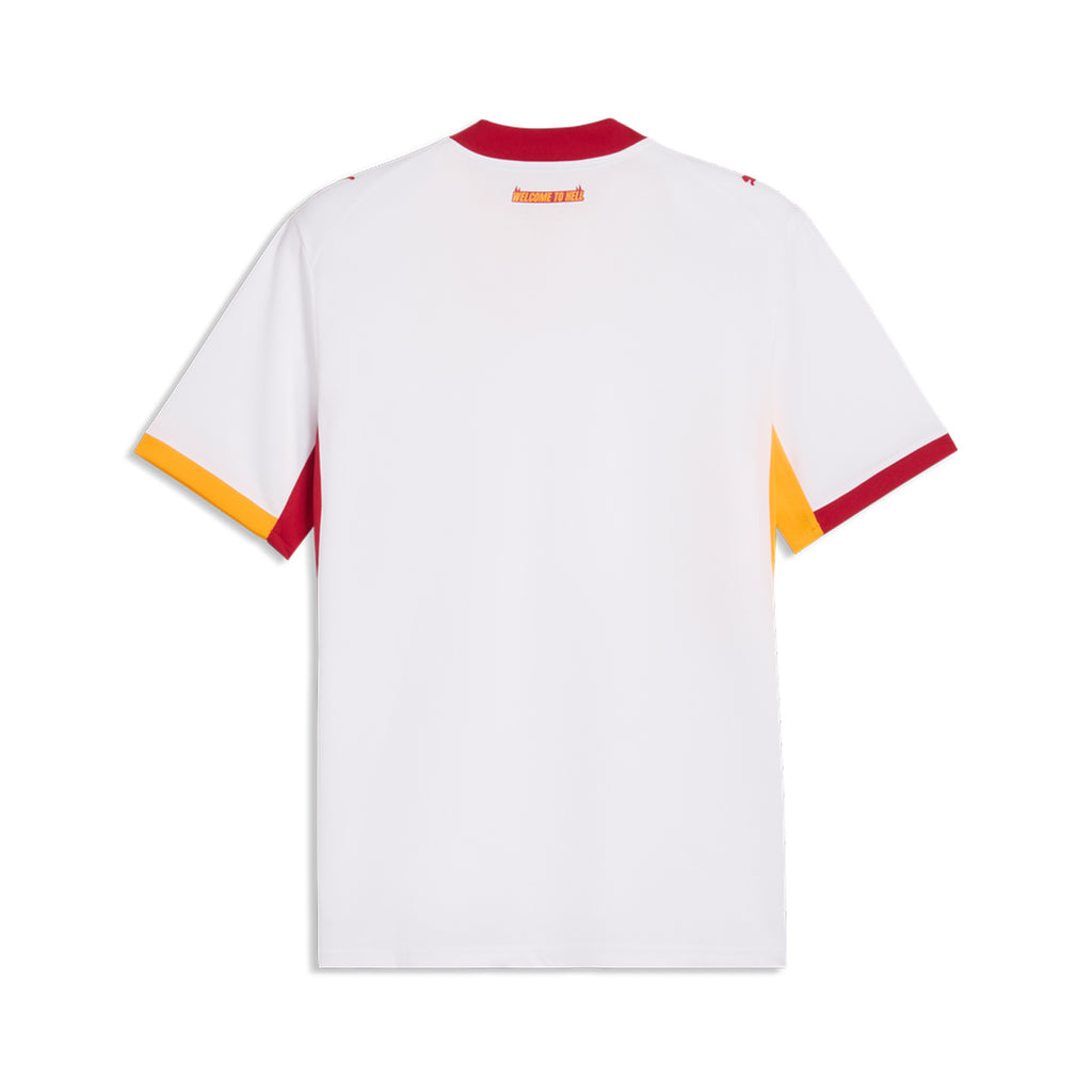 PUMA GALATASARAY 2026/2027 THIRD REPLICA JERSEY - PUMA WHITE/RED RHYTHM/INTENSE ORANGE