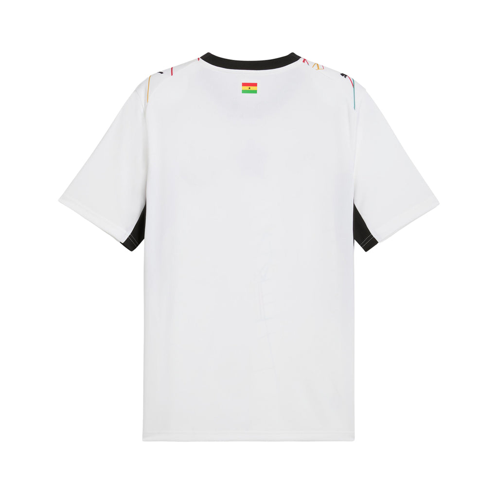 PUMA GHANA 2026 HOME REPLICA JERSEY - PUMA WHITE/PUMA BLACK