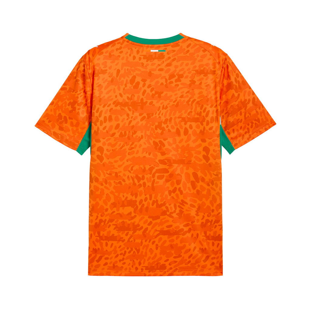 PUMA IVORY COAST 2026 HOME REPLICA JERSEY - RICKIE ORANGE/SPORT GREEN