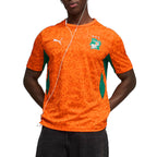 PUMA IVORY COAST 2026 HOME REPLICA JERSEY - RICKIE ORANGE/SPORT GREEN