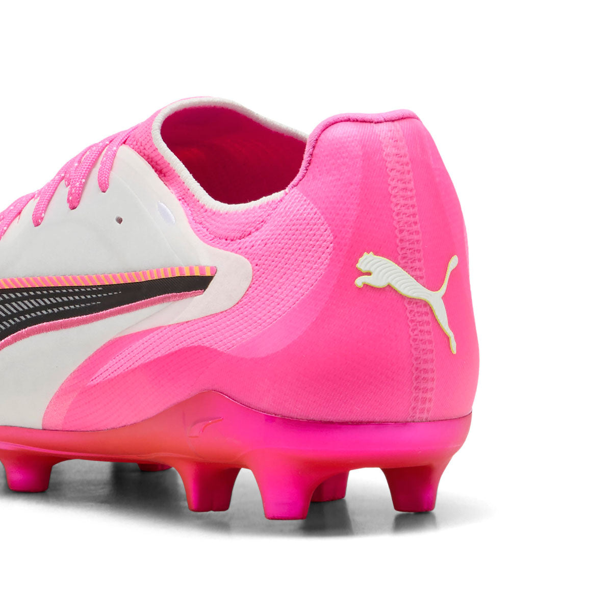 PUMA KING 20 ULTIMATE FG/AG - PUMA WHITE/POISON PINK/BRIGHT AQUA