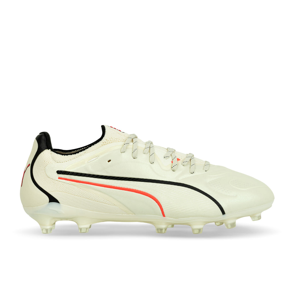 PUMA KING 20 ULTIMATE FG/AG - SUGARED ALMOND/PUMA BLACK/ULTRA RED