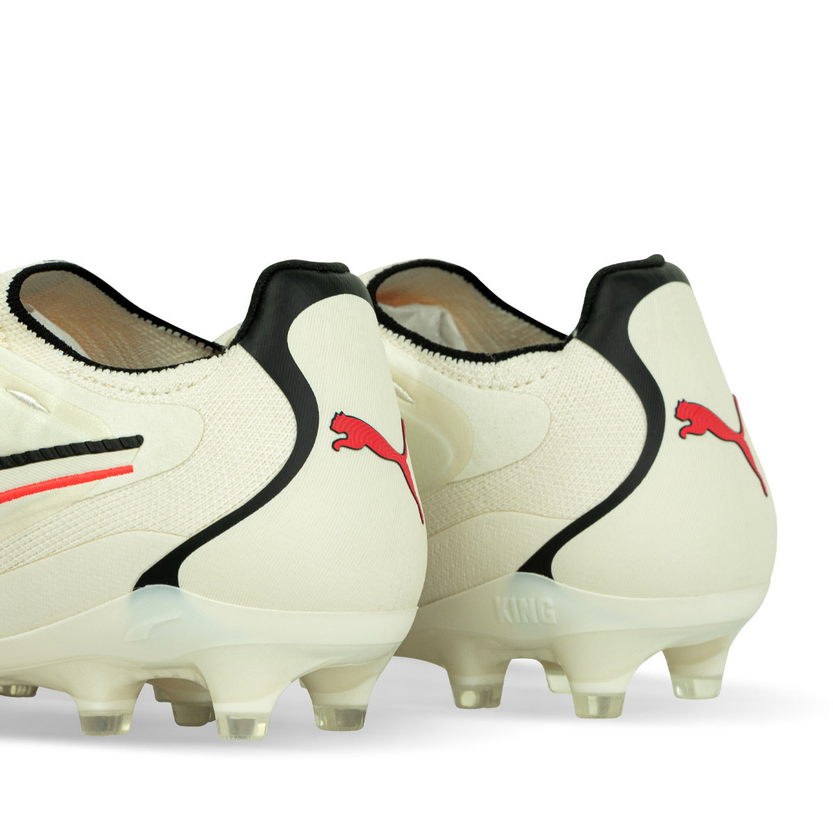 PUMA KING 20 ULTIMATE FG/AG - SUGARED ALMOND/PUMA BLACK/ULTRA RED