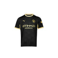 PUMA MANCHESTER CITY 2026/2027 AWAY KIDS JERSEY - PUMA BLACK/FLAXEN