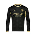 PUMA MANCHESTER CITY 2026/2027 AWAY REPLICA LONG SLEEVE JERSEY - PUMA BLACK/FLAXEN