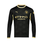 PUMA MANCHESTER CITY 2026/2027 AWAY REPLICA LONG SLEEVE JERSEY - PUMA BLACK/FLAXEN