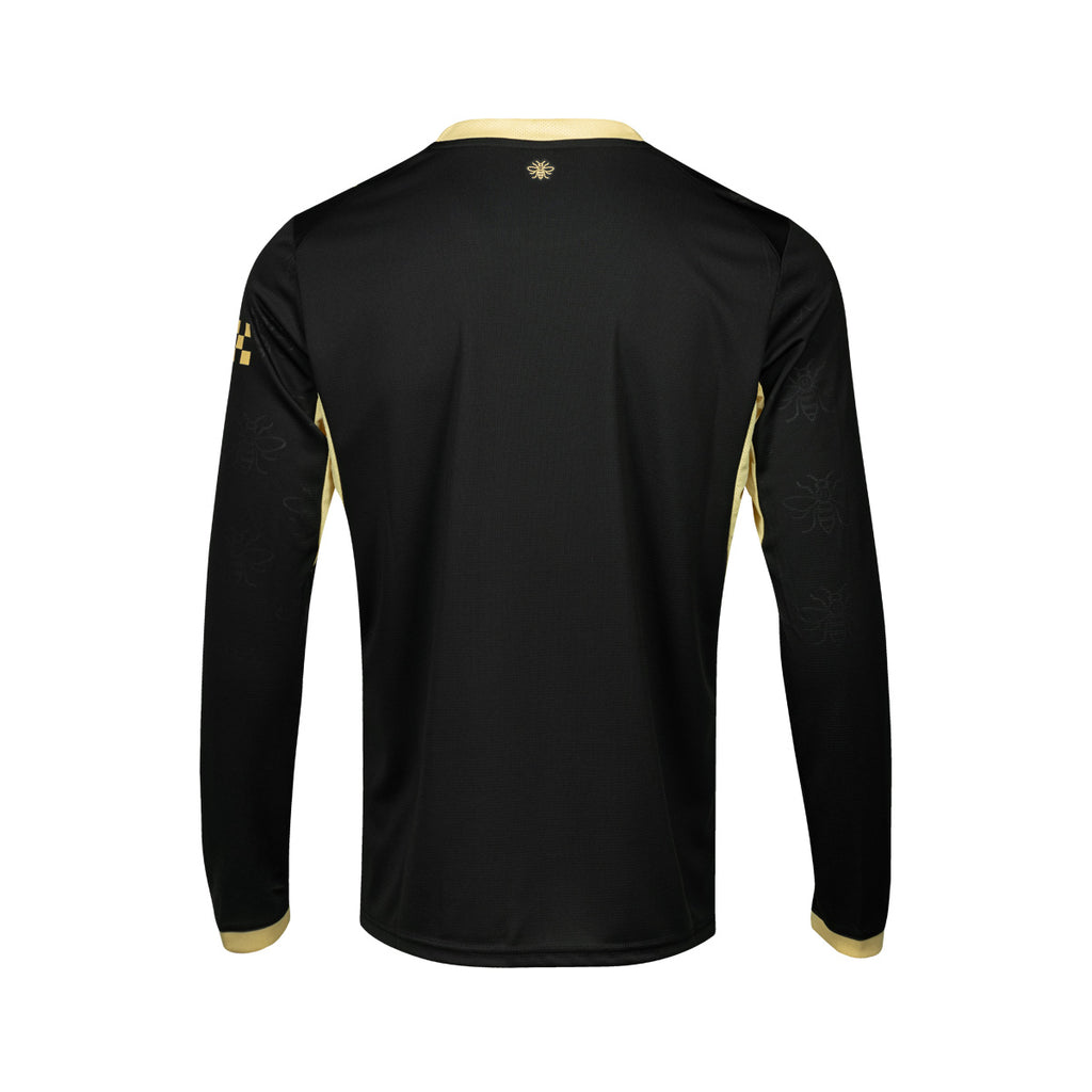 PUMA MANCHESTER CITY 2026/2027 AWAY REPLICA LONG SLEEVE JERSEY - PUMA BLACK/FLAXEN