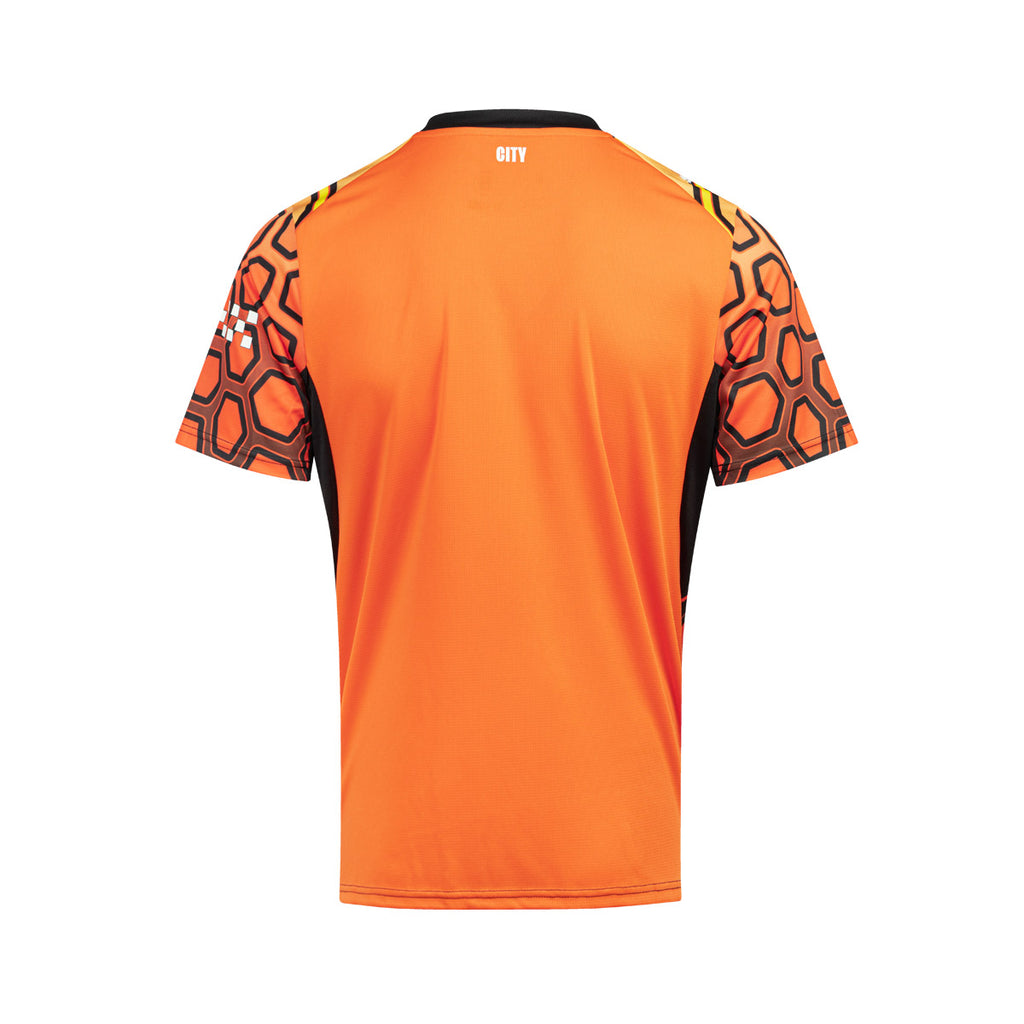 PUMA MANCHESTER CITY 2026/2027 GK REPLICA JERSEY - HOT HEAT/PUMA BLACK
