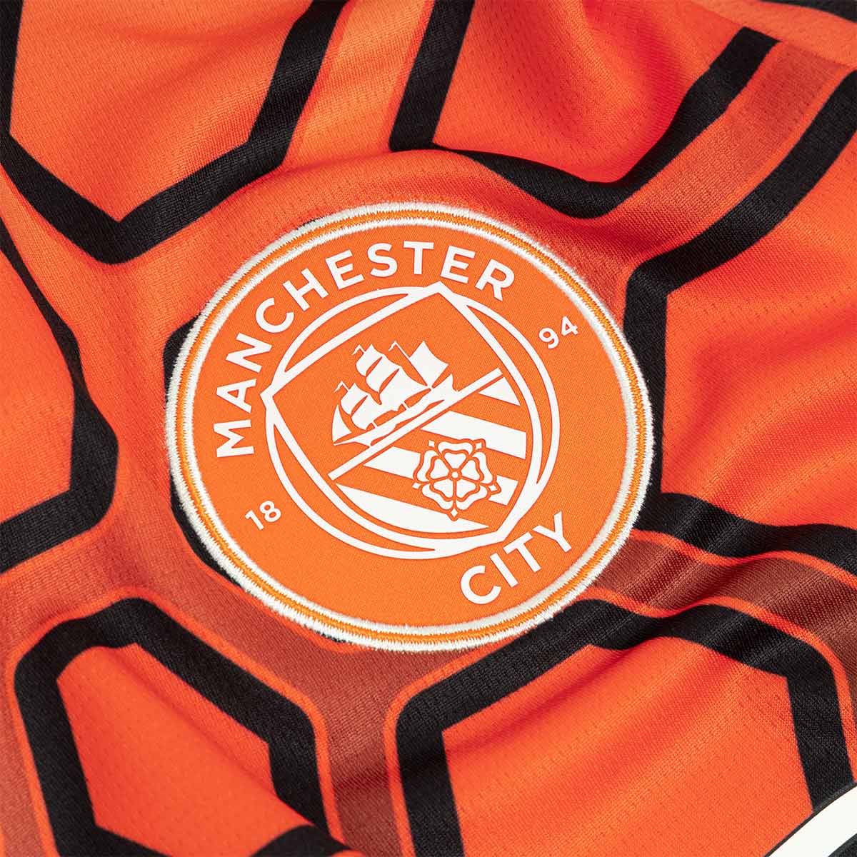 PUMA MANCHESTER CITY 2026/2027 GK REPLICA JERSEY - HOT HEAT/PUMA BLACK