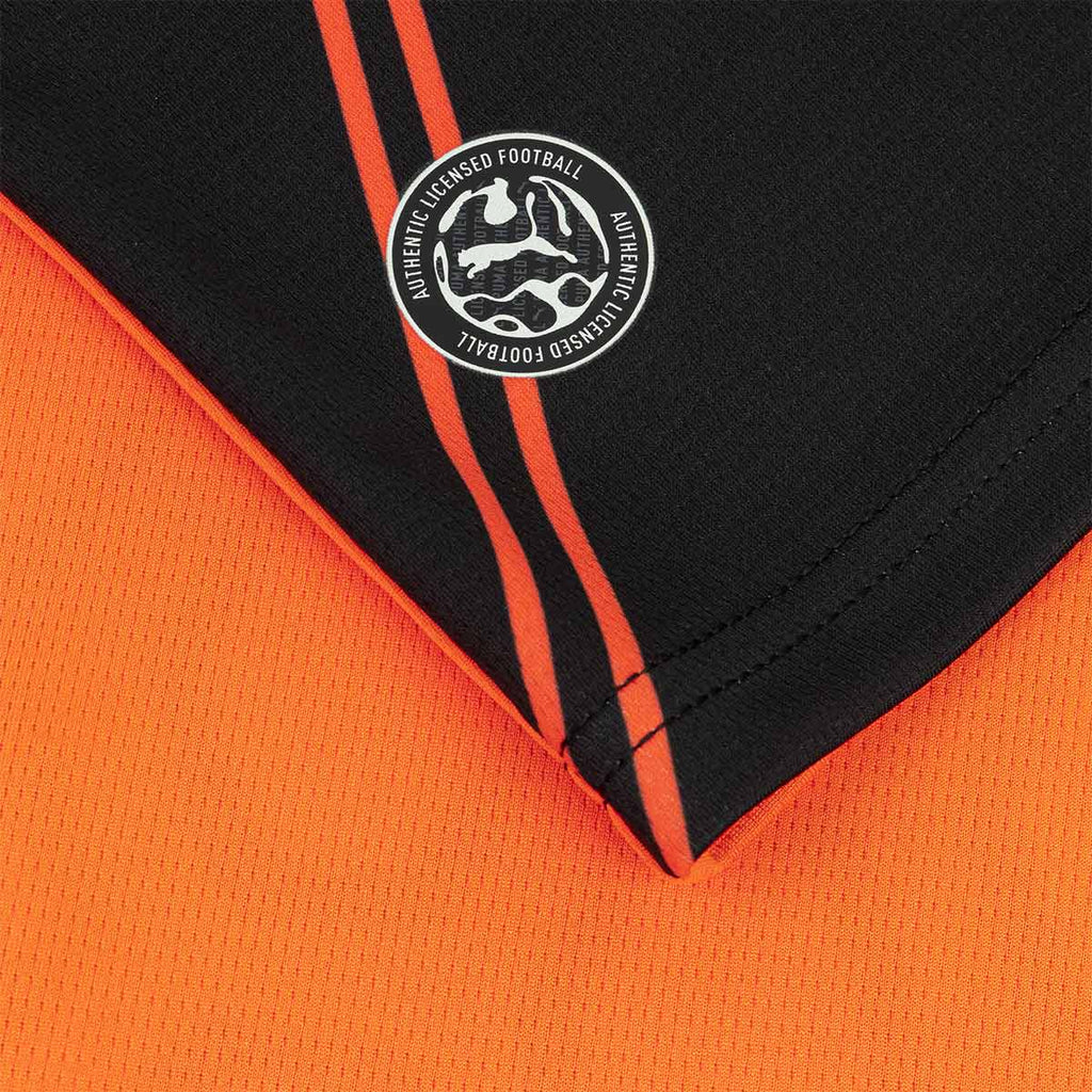 PUMA MANCHESTER CITY 2026/2027 GK REPLICA JERSEY - HOT HEAT/PUMA BLACK