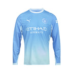 PUMA MANCHESTER CITY 2026/2027 HOME PLAYER LONG SLEEVE JERSEY - TEAM LIGHT BLUE/ICY BLUE