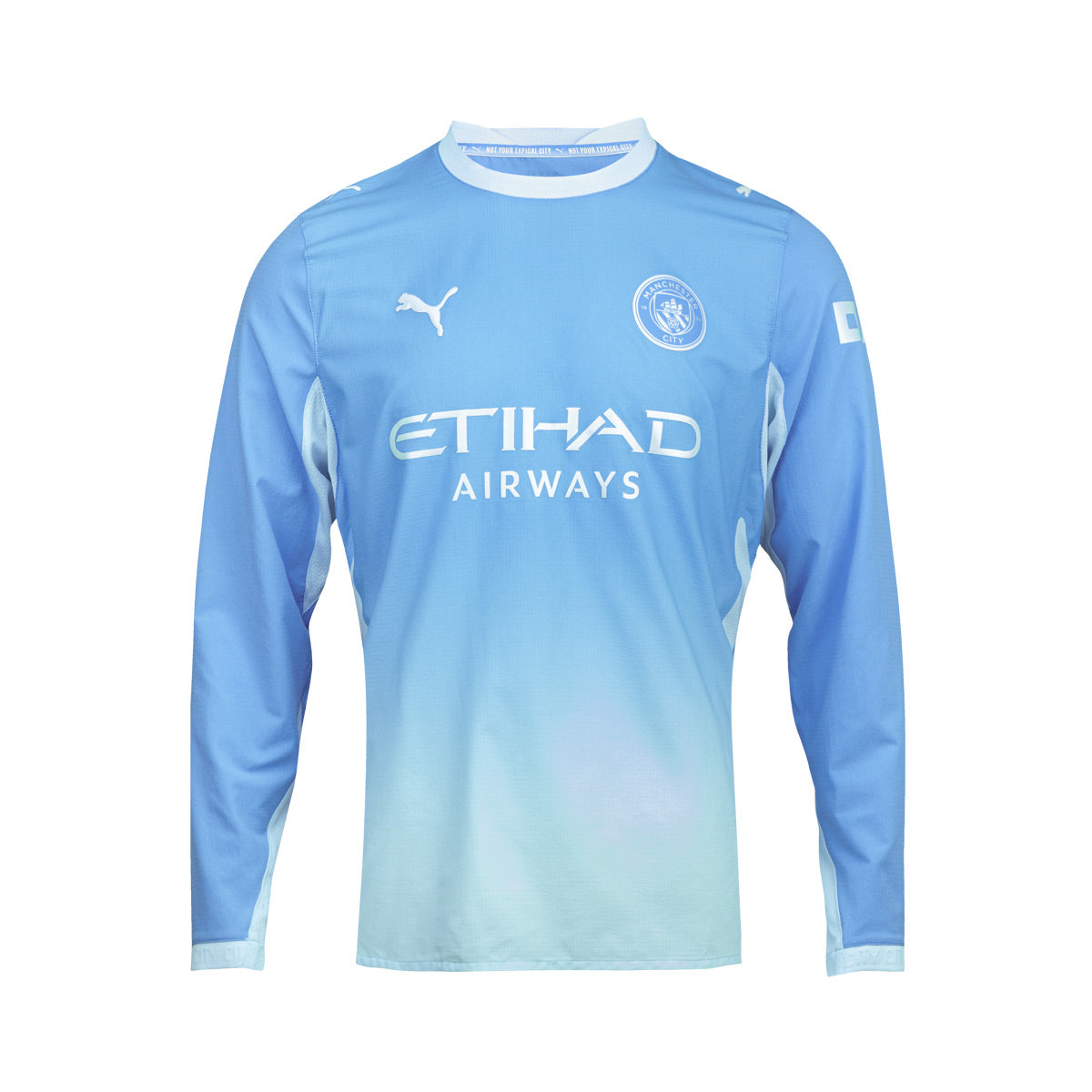 PUMA MANCHESTER CITY 2026/2027 HOME PLAYER LONG SLEEVE JERSEY - TEAM LIGHT BLUE/ICY BLUE