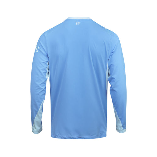 PUMA MANCHESTER CITY 2026/2027 HOME PLAYER LONG SLEEVE JERSEY - TEAM LIGHT BLUE/ICY BLUE