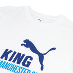PUMA MANCHESTER CITY 2026/2027 KING TEE - PUMA WHITE/SPEEDY BLUE