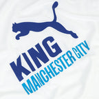 PUMA MANCHESTER CITY 2026/2027 KING TEE - PUMA WHITE/SPEEDY BLUE
