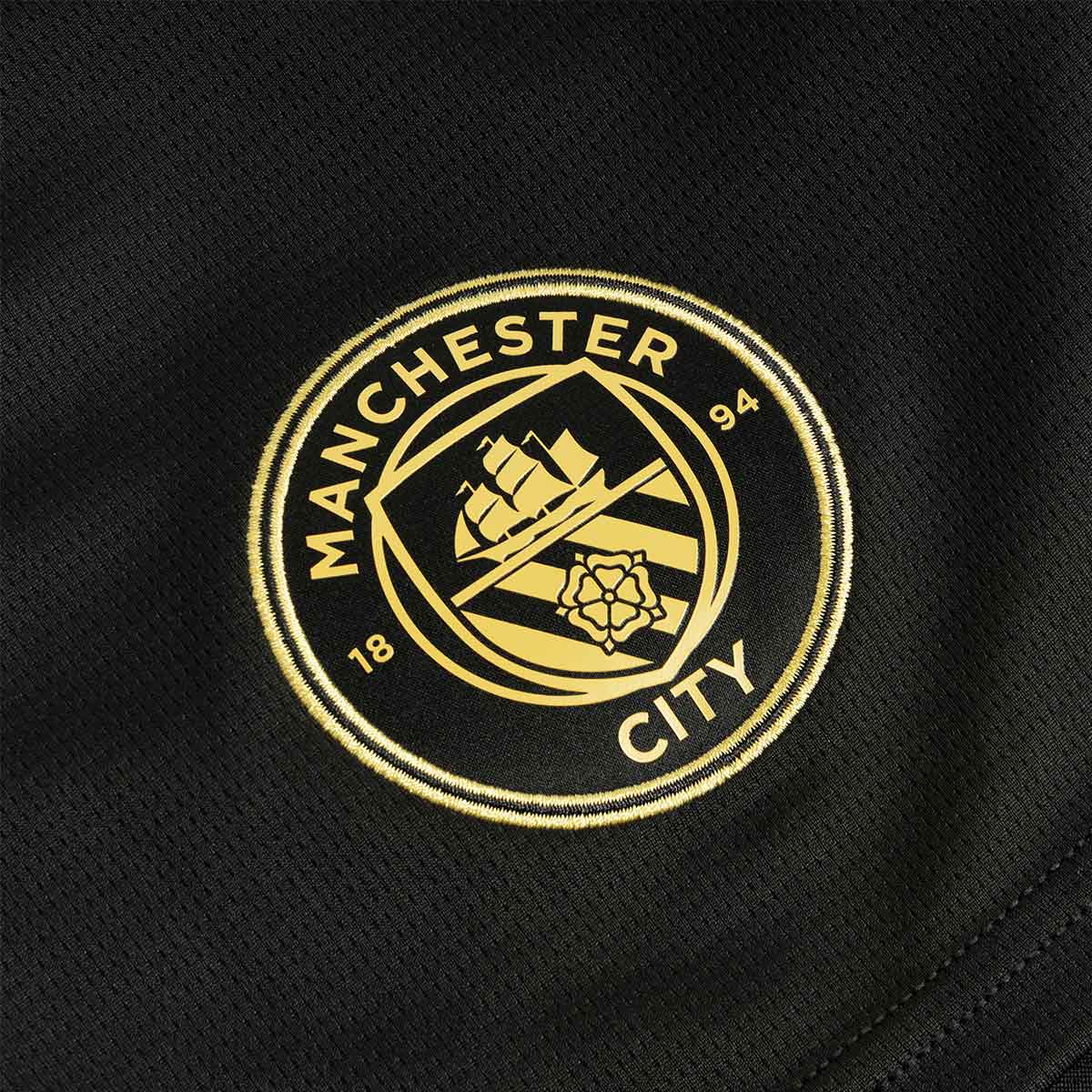 PUMA MANCHESTER CITY 2026/2027 AWAY SHORTS - PUMA BLACK/FLAXEN