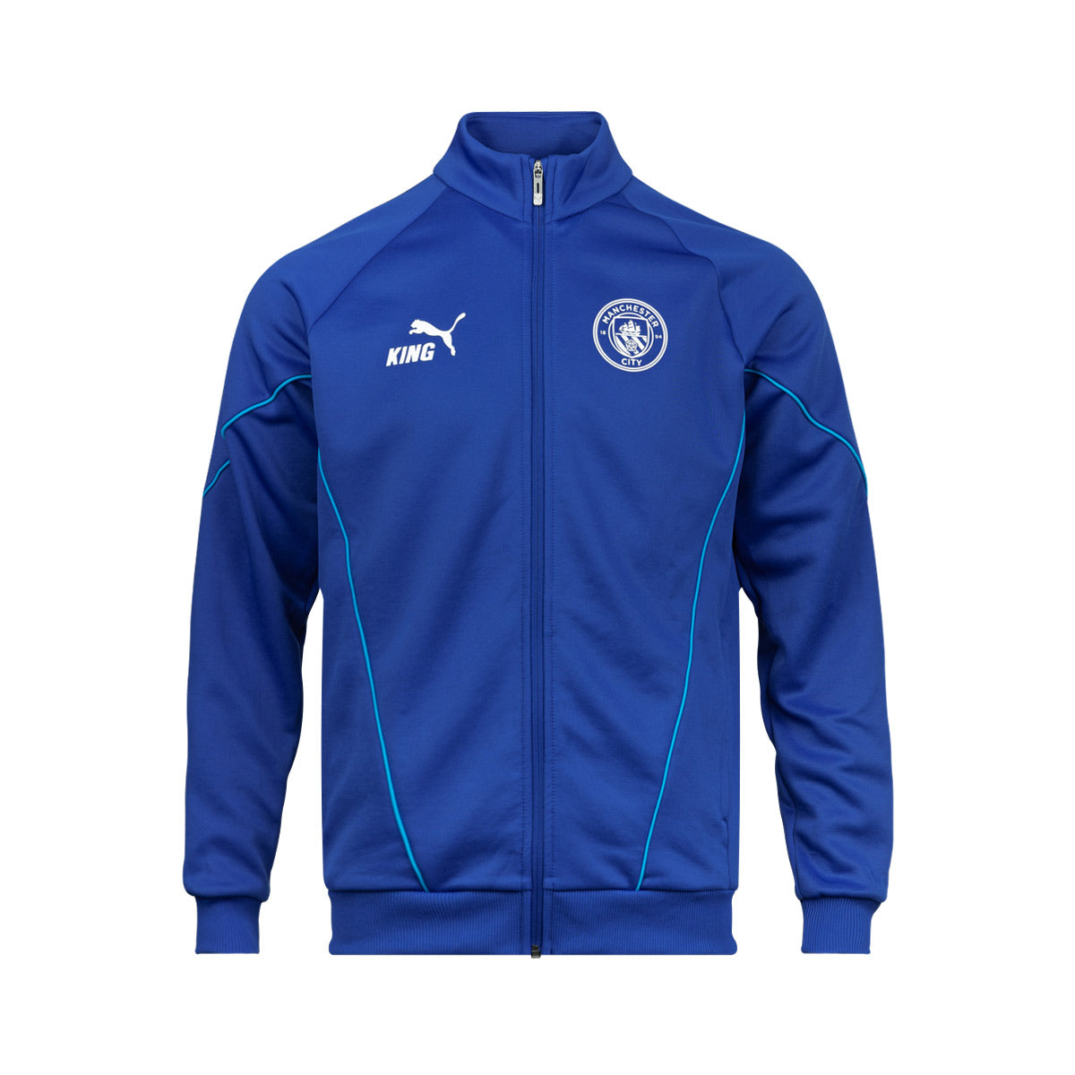 PUMA MANCHESTER CITY 2026/2027 KING ANTHEM JACKET - SPEEDY BLUE/PUMA WHITE