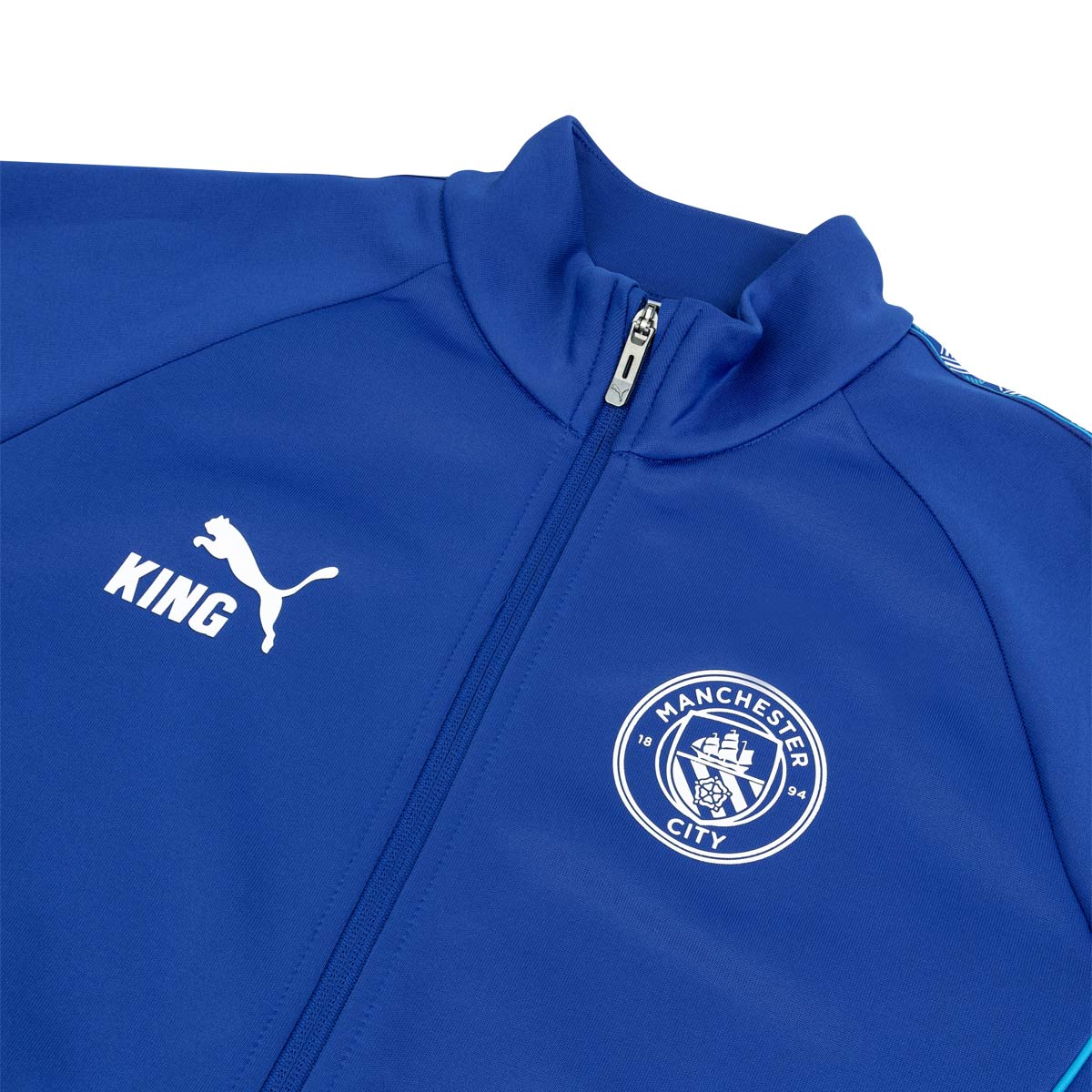 PUMA MANCHESTER CITY 2026/2027 KING ANTHEM JACKET - SPEEDY BLUE/PUMA WHITE