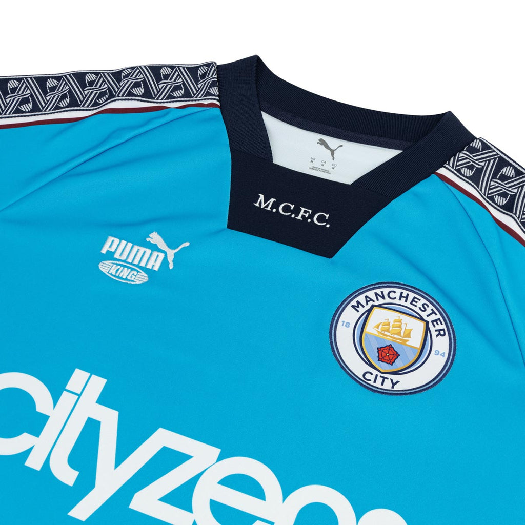 PUMA MANCHESTER CITY 2026/2027 KING LONG SLEEVE JERSEY - SPEEDY BLUE/PUMA WHITE