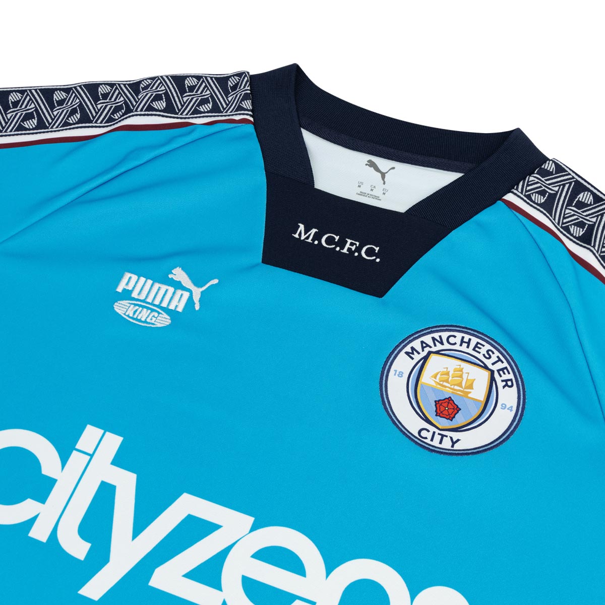 PUMA MANCHESTER CITY 2026/2027 KING LONG SLEEVE JERSEY - SPEEDY BLUE/PUMA WHITE