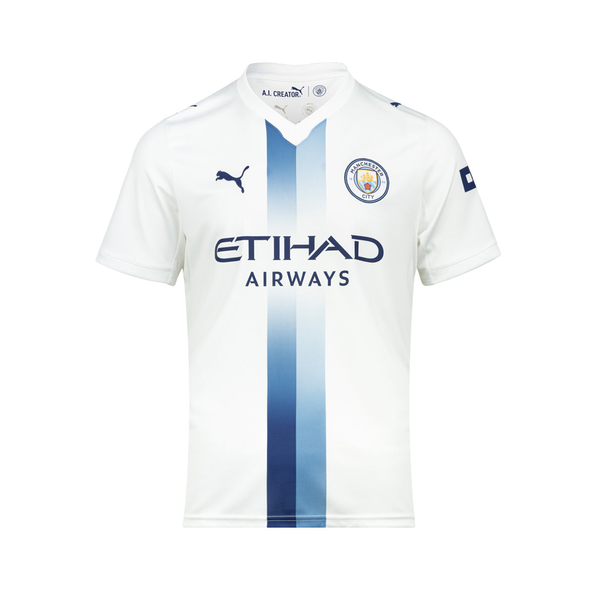PUMA MANCHESTER CITY 2026/2027 THIRD REPLICA JERSEY - PUMA WHITE/BLAZING BLUE