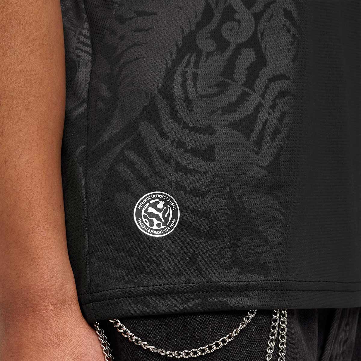 PUMA NEW ZEALAND 2026 HOME REPLICA JERSEY - PUMA BLACK/PUMA SILVER