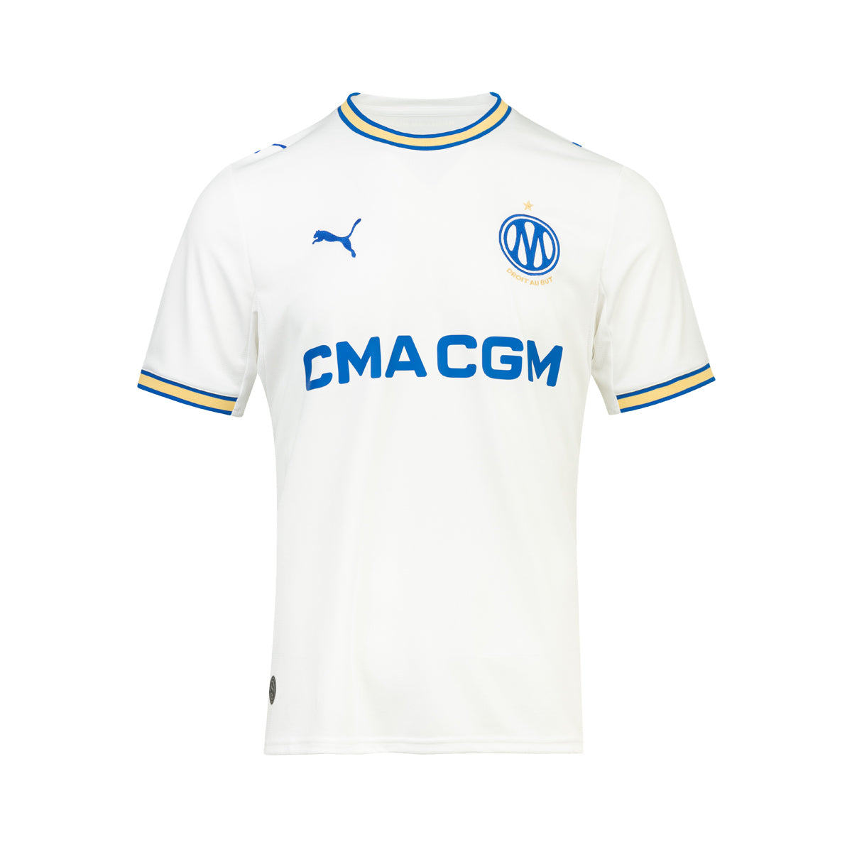 PUMA OLYMPIQUE DE MARSEILLE 2026/2027 HOME REPLICA JERSEY - PUMA WHITE/PUMA TEAM ROYAL