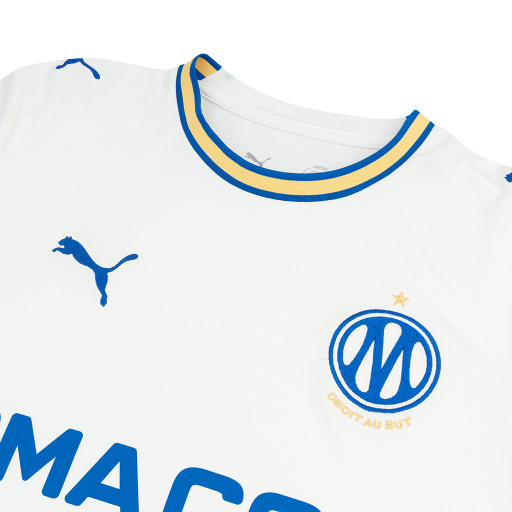 PUMA OLYMPIQUE DE MARSEILLE 2026/2027 HOME REPLICA JERSEY - PUMA WHITE/PUMA TEAM ROYAL