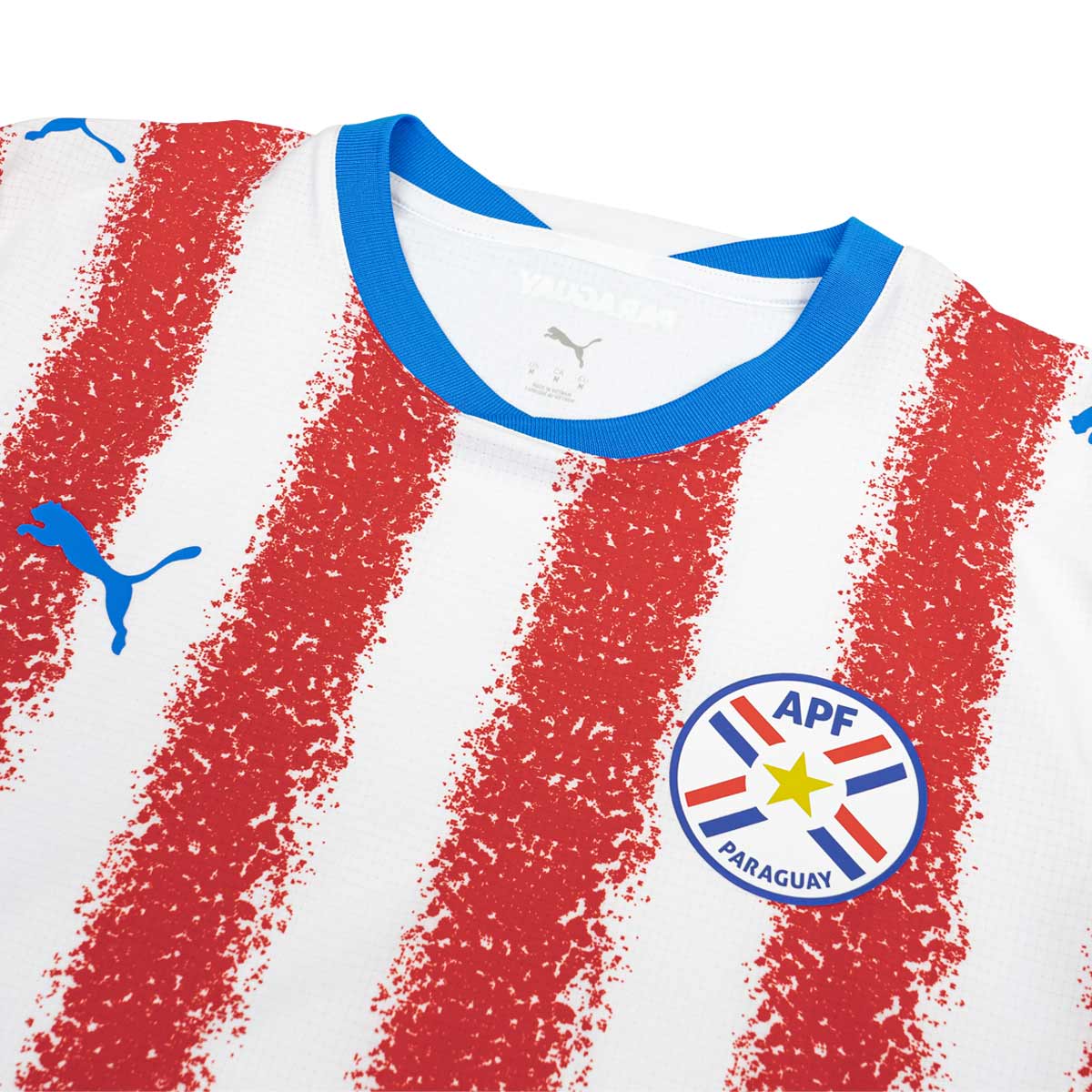 PUMA PARAGUAY 2026 HOME PLAYER JERSEY - PUMA WHITE/FOR ALL TIME RED