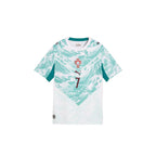 PUMA PORTUGAL 2026 AWAY KIDS JERSEY RONALDO#7 - PUMA WHITE/GREEN LAGOON