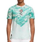 PUMA PORTUGAL 2026 AWAY PLAYER JERSEY - PUMA WHITE/GREEN LAGOON