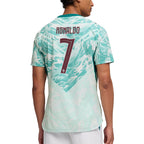 PUMA PORTUGAL 2026 AWAY PLAYER JERSEY RONALDO#7 - PUMA WHITE/GREEN LAGOON
