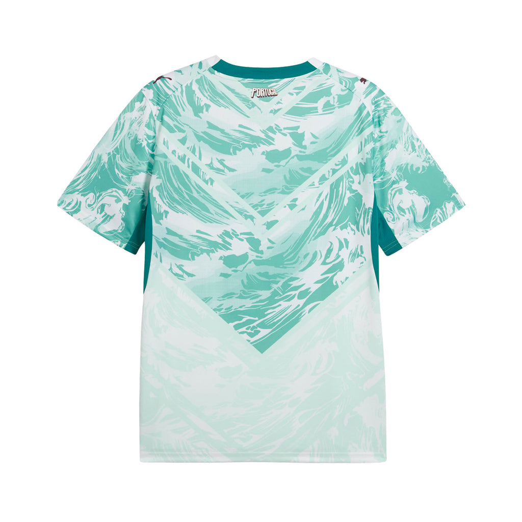 PUMA PORTUGAL 2026 AWAY REPLICA JERSEY - PUMA WHITE/GREEN LAGOON