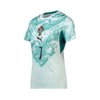 PUMA PORTUGAL 2026 AWAY WOMEN JERSEY RONALDO#7 - PUMA WHITE/GREEN LAGOON