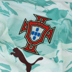 PUMA PORTUGAL 2026 AWAY WOMEN JERSEY RONALDO#7 - PUMA WHITE/GREEN LAGOON
