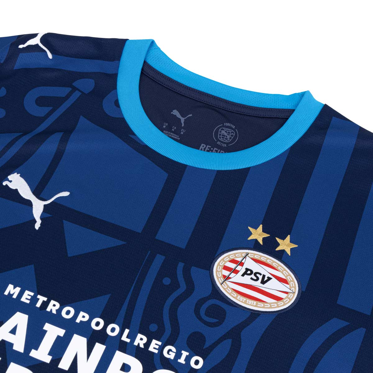 PUMA PSV EINDHOVEN 2026/2027 THIRD REPLICA JERSEY - PUMA NAVY/CLYDE ROYAL