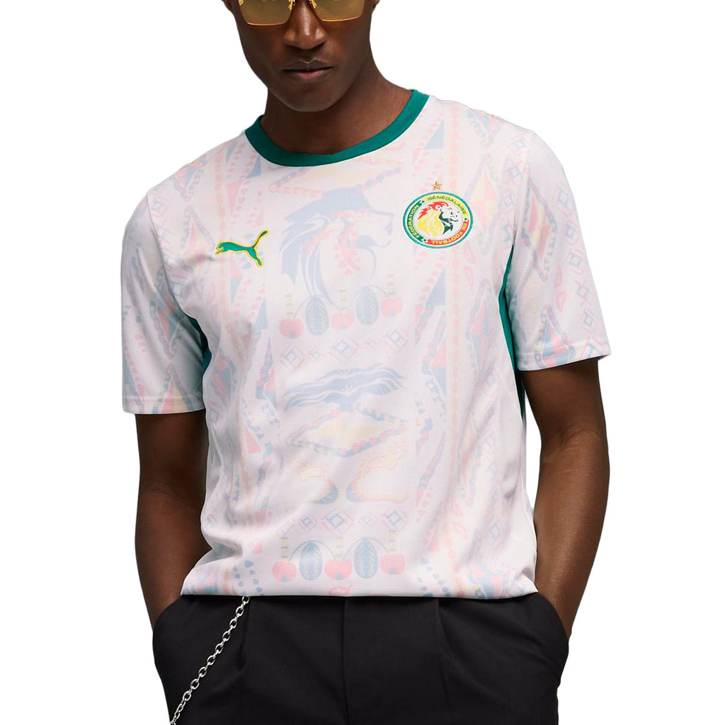 PUMA SENEGAL 2026 HOME REPLICA JERSEY - PUMA WHITE/WILD GREEN
