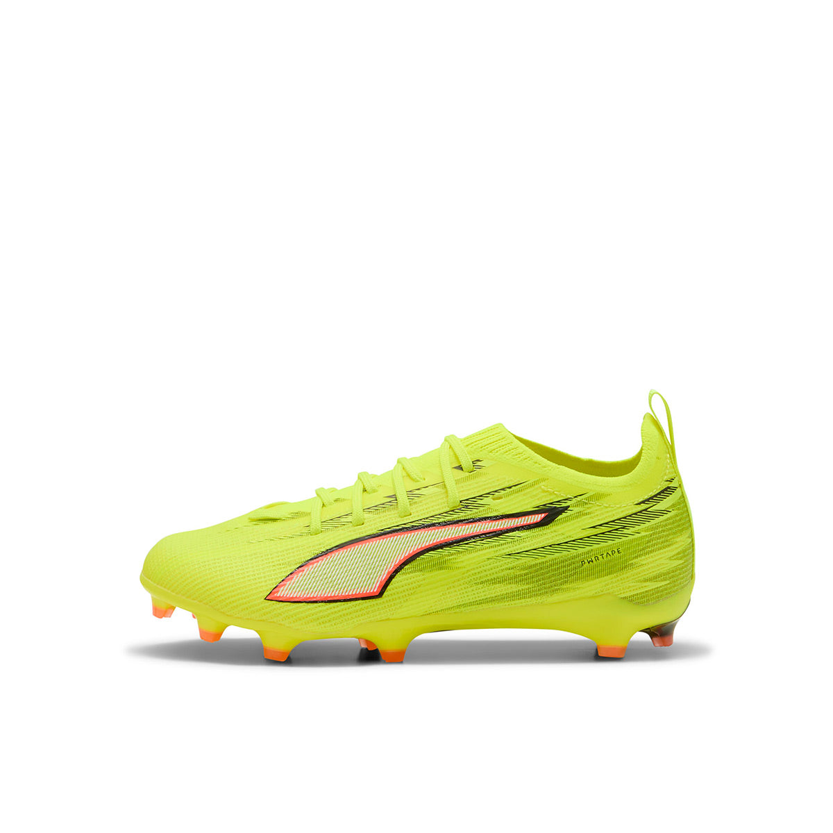 PUMA ULTRA 6 PRO FG/AG JR - YELLOW ALERT/PUMA BLACK/GLOWING RED/LIME SQUEEZE