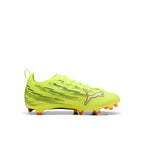 PUMA ULTRA 6 PRO FG/AG JR - YELLOW ALERT/PUMA BLACK/GLOWING RED/LIME SQUEEZE