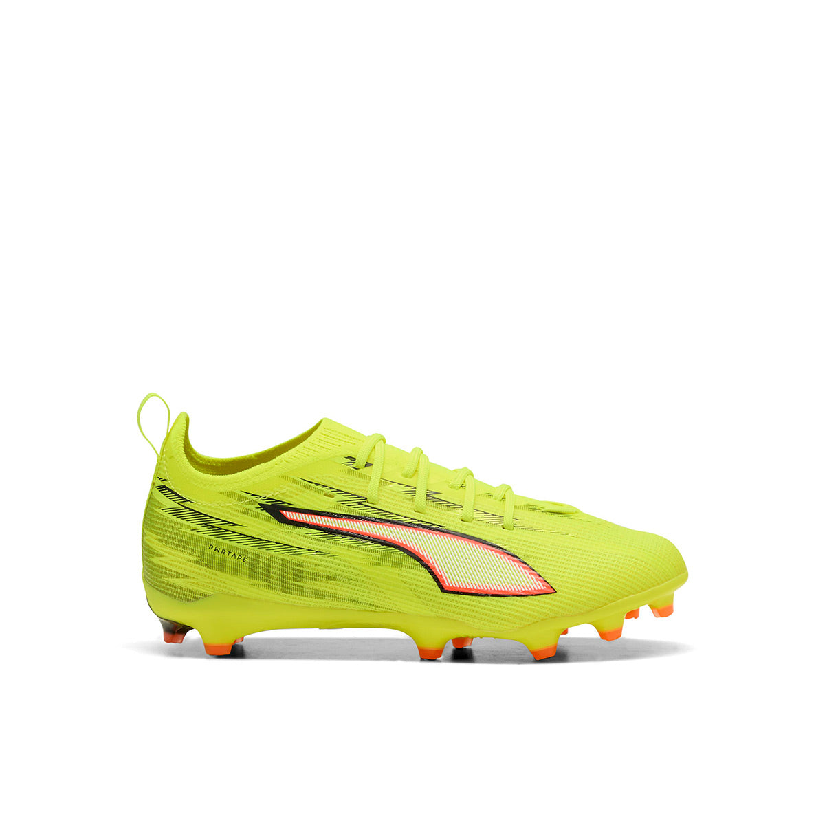 PUMA ULTRA 6 PRO FG/AG JR - YELLOW ALERT/PUMA BLACK/GLOWING RED/LIME SQUEEZE