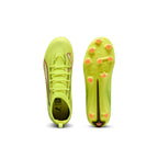 PUMA ULTRA 6 PRO FG/AG JR - YELLOW ALERT/PUMA BLACK/GLOWING RED/LIME SQUEEZE