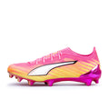 PUMA ULTRA 6 ULTIMATE FG - POISON PINK/PUMA WHITE/SUN STREAM/BRIGHT AQUA/PUMA BLACK