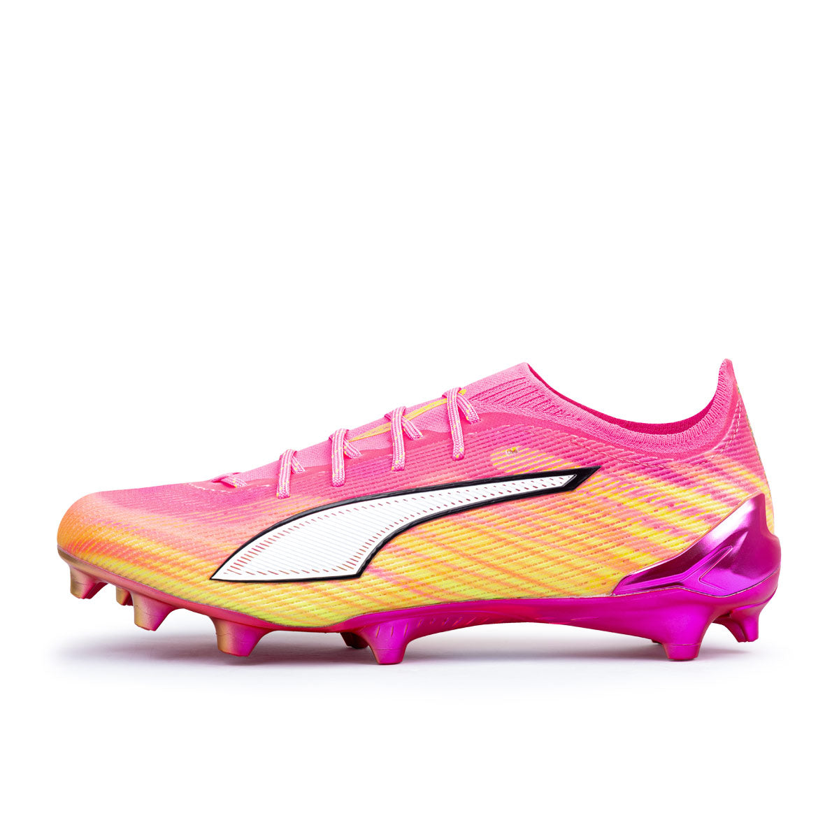 PUMA ULTRA 6 ULTIMATE FG - POISON PINK/PUMA WHITE/SUN STREAM/BRIGHT AQUA/PUMA BLACK