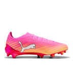 PUMA ULTRA 6 ULTIMATE FG - POISON PINK/PUMA WHITE/SUN STREAM/BRIGHT AQUA/PUMA BLACK