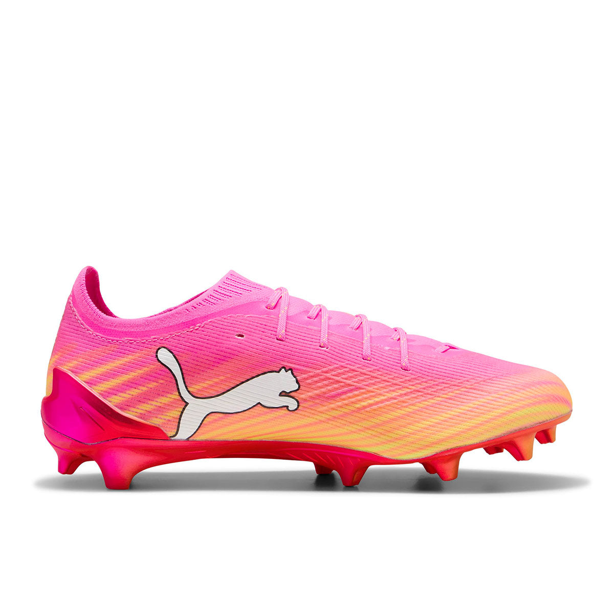 PUMA ULTRA 6 ULTIMATE FG - POISON PINK/PUMA WHITE/SUN STREAM/BRIGHT AQUA/PUMA BLACK