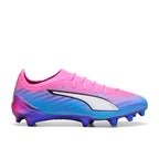 PUMA ULTRA 6 ULTIMATE FG - POISON PINK/PUMA WHITE/SUN STREAM/BRIGHT AQUA/PUMA BLACK