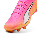 PUMA ULTRA 6 ULTIMATE FG - POISON PINK/PUMA WHITE/SUN STREAM/BRIGHT AQUA/PUMA BLACK