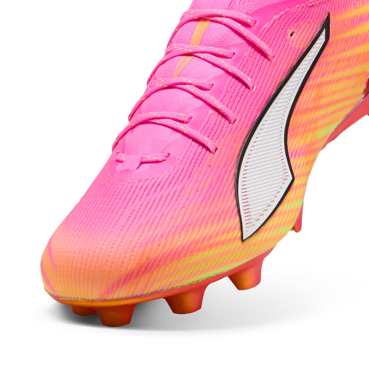 PUMA ULTRA 6 ULTIMATE FG - POISON PINK/PUMA WHITE/SUN STREAM/BRIGHT AQUA/PUMA BLACK