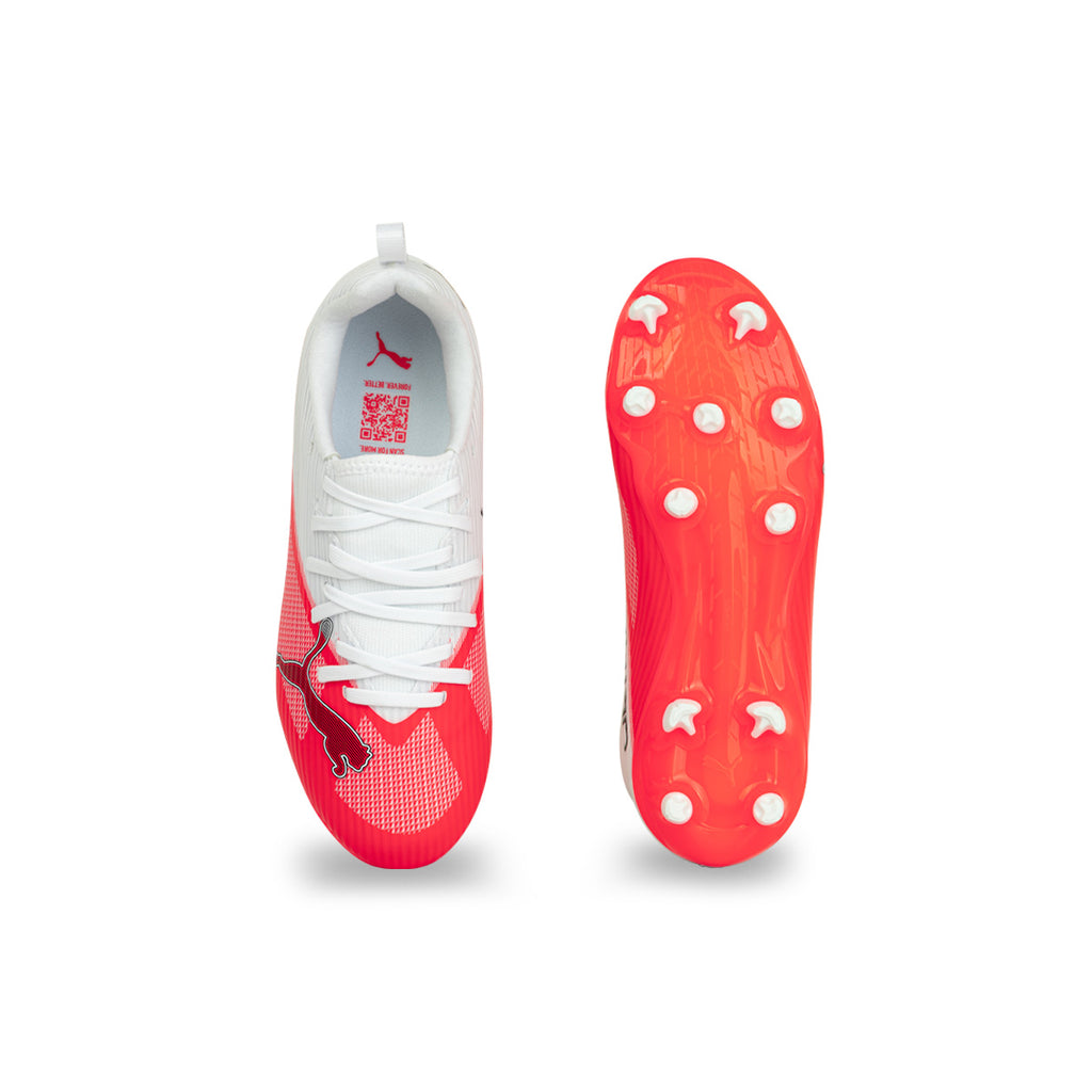 PUMA ULTRA 7 MATCH FG/AG JR - ULTRA RED/PUMA BLACK/PUMA WHITE