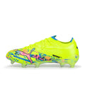 PUMA ULTRA NITRO 7 ULTIMATE ADVANCED LEVEL FG - PUMA WHITE/BLUE GLIMMER/PINK GLIMMER/YELLOW ALERT